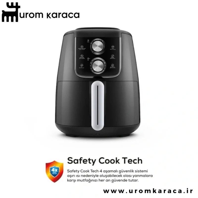 هواپز و سرخ کن کاراجا Air Pro Cook Manuel XL مشکی