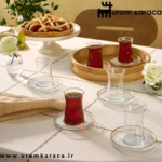 سرویس چای خوری 12 پارچه 6 نفره کاراجا Nilufer