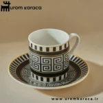 سرویس قهوه خوری ۶ پارچه کاراجا Helenistik چند رنگ 80 میلی
