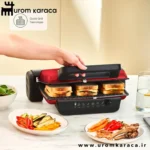 ساندویچ ساز و گریل کاراجا Crust Grill قرمز