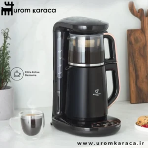 چایساز و قهوه ساز سخنگو کاراجا Robotea 3 in 1 مشکی رزگلد
