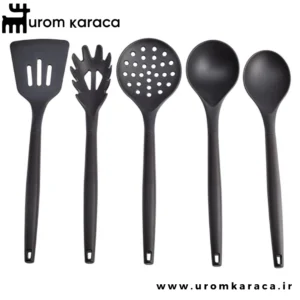 سرویس چاقو و تخته برش 12 پارچه امسان Mastercut مشکی