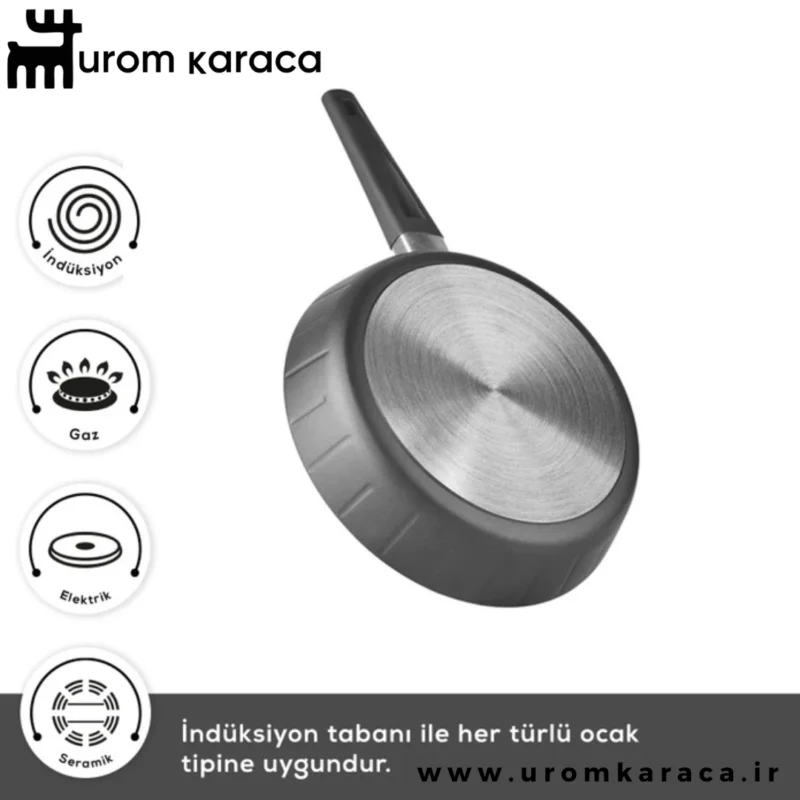 سرویس قابلمه 7 پارچه کاراجا بیو دایموند Regnum مشکی