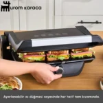 ساندویچ ساز و گریل کاراجا Gastro Classic مشکی مات