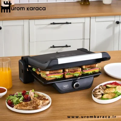 ساندویچ ساز و گریل کاراجا Gastro Classic مشکی مات
