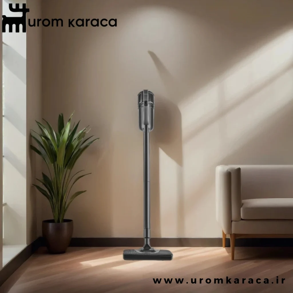 جاروبرقی عصایی هومند 1 در 2 Dustrider خاکستری