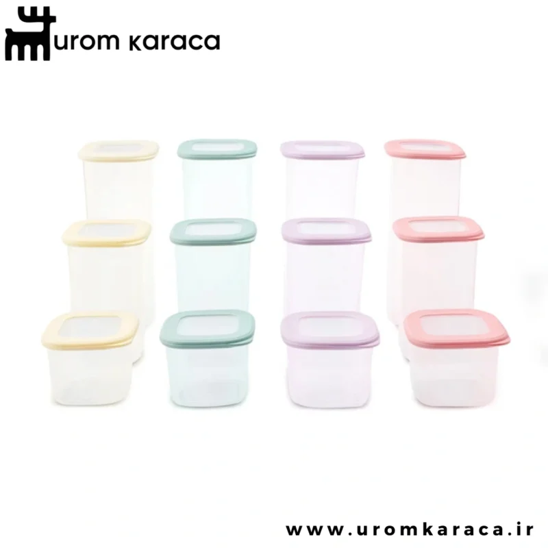 ظرف نگهدارنده 12 عددی کاراجا Forbs Rainbow