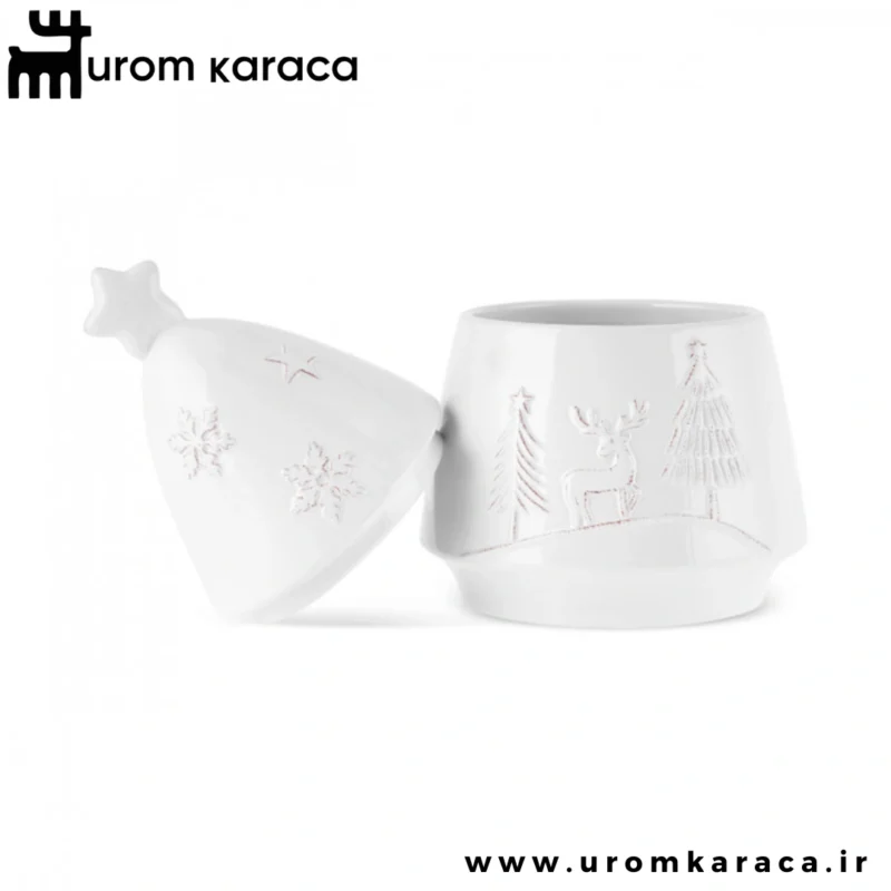 ظرف نگهدارنده کاراجا Karaca New Year Yılbaşı Snowy