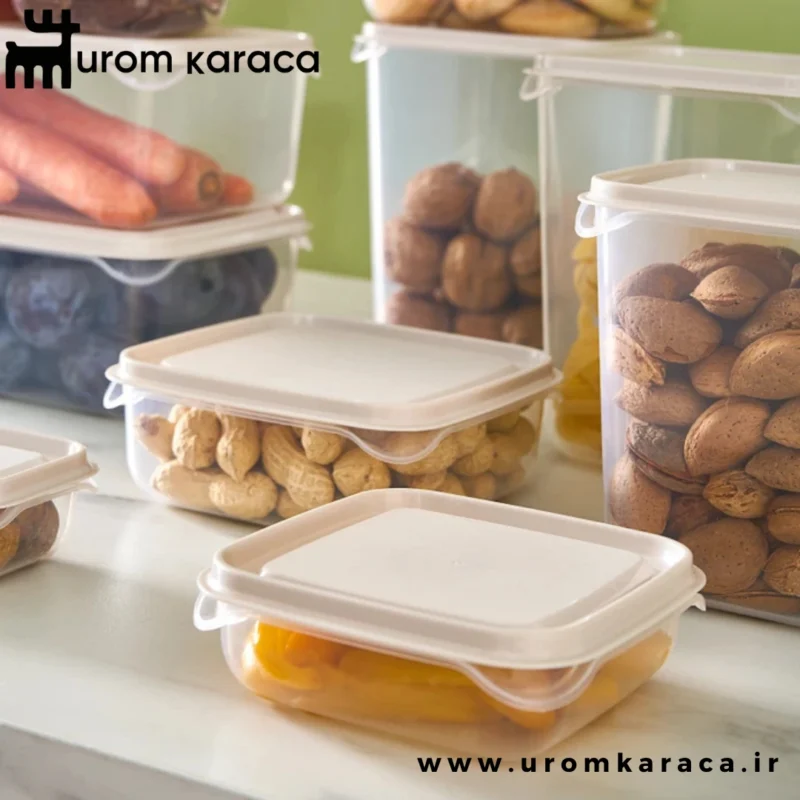 ظرف نگهدارنده 17 عددی کاراجا Multı کرم