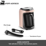 قهوه ساز ترک کاراجا Hatır Hups Aroma صورتی