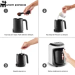 قهوه ساز ترک کاراجا Hatır Hups Aroma سفید