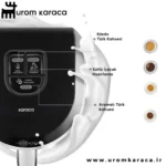 قهوه ساز ترک کاراجا Hatır Hups Aroma سفید