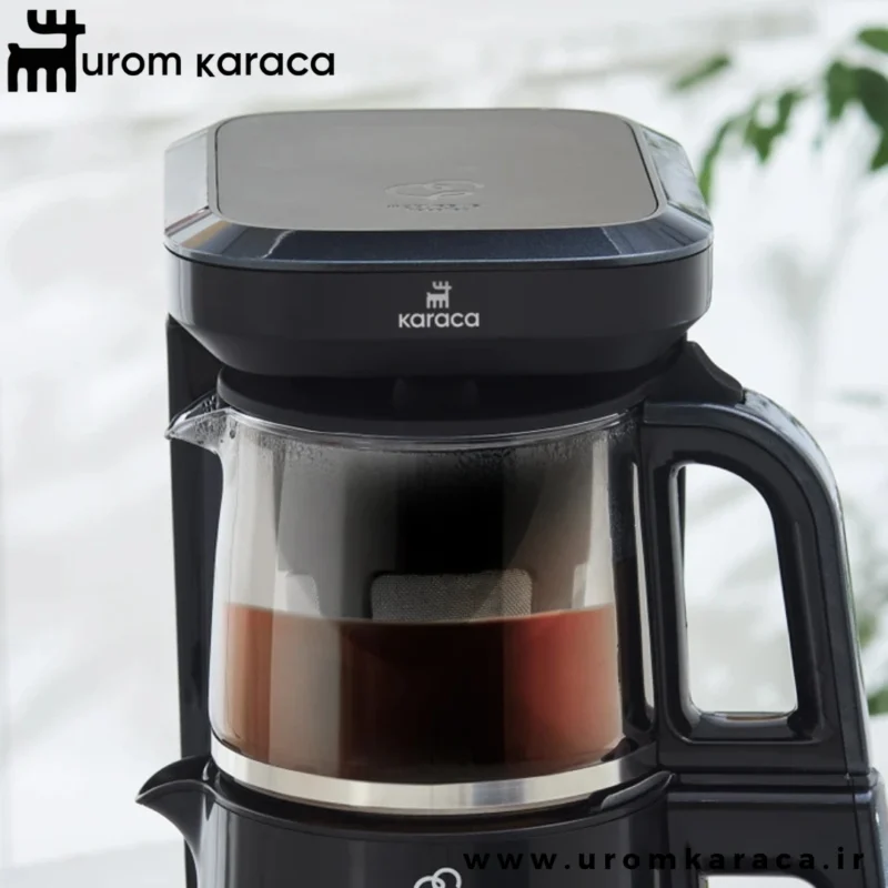 چایساز و قهوه ساز سخنگو کاراجا Caysever Robotea Pro 4 in 1 مشکی براق