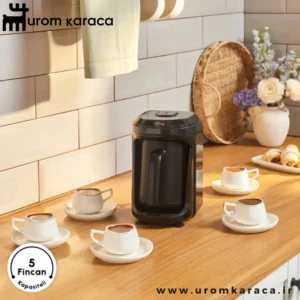 قهوه ساز ترک کاراجا Hatır Hups Aroma مشکی براق