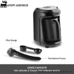 قهوه ساز ترک کاراجا Hatır Hups Aroma مشکی براق
