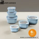 ظرف نگهدارنده 6 عددی Vienev وینف آبی