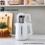 دستگاه چای ساز کاراچا مدل Grande XL سفید مرواریدی