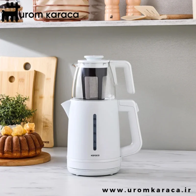 چایساز کاراجا Tea Grande XL سفید صدفی
