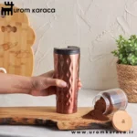 فلاسک استیل مسی الماسی کاراجا ۳۵۰ میلی‌لیتری