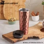 فلاسک استیل مسی الماسی کاراجا ۳۵۰ میلی‌لیتری