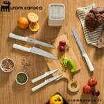 سرویس چاقوی 6 تکه Karaca Massimo Line مدل کرم