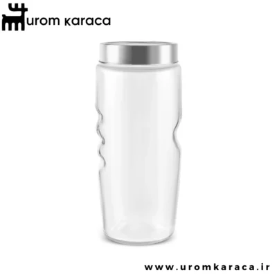 ظرف نگهداری شیشه‌ای سه تکه Karaca Sunset شفاف