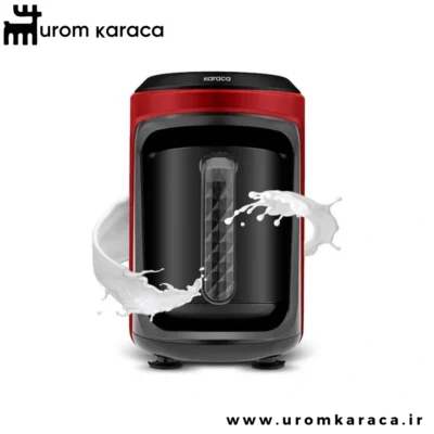 قهوه ساز چهار کاره کاراجا Hatır Hups Quartz قرمز گیلاسی