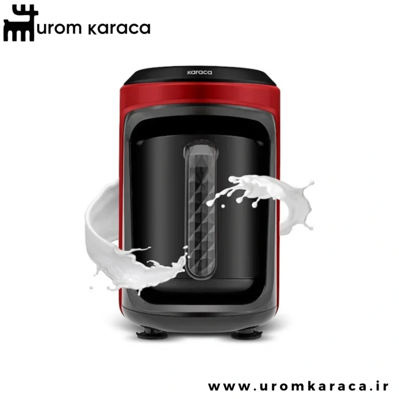 قهوه ساز چهار کاره کاراجا Hatır Hups Quartz قرمز گیلاسی
