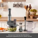 ربات آشپزخانه کاراجا Mastermaid Prosteel طوسی 2500 وات - Image 7