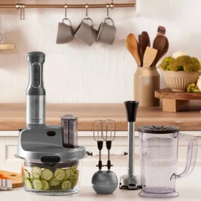 ربات آشپزخانه کاراجا Mastermaid Prosteel طوسی 2500 وات