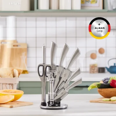 سرویس چاقو 9 پارچه کاراجا Meister Bremen