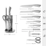 سرویس چاقو 9 پارچه کاراجا Meister Bremen - Image 3
