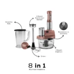 ربات آشپزخانه کاراجا Mastermaid Prosteel مشکی مسی 2500 وات - Image 9