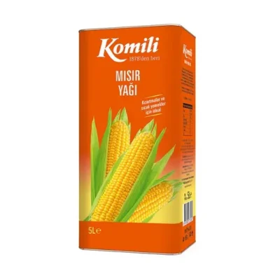 روغن ذرت کومیلی Komili حجم 5 لیتر