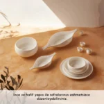 سرویس غذاخوری 55 پارچه 12 نفره کاراجا Earth Collection Clay سفید - تصویر 10