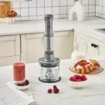 غذاساز سه کاره کاراجا Mastermaid Prosteel طوسی 1000 وات - Image 4