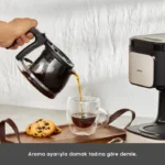 قهوه ساز و چایساز کاراجا جاست کافی Just Coffee Aroma 2 in1 بژ - تصویر 5
