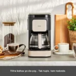 قهوه ساز و چایساز کاراجا جاست کافی Just Coffee Aroma 2 in1 بژ - تصویر 3