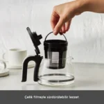 قهوه ساز و چایساز کاراجا جاست کافی Just Coffee Aroma 2 in1 بژ - تصویر 6