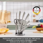 سرویس چاقو 9 پارچه کاراجا Meister Bremen - Image 2