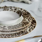 سرویس غذاخوری 56 پارچه 12 نفره کاراجا Leona New Bone - تصویر 2