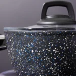 سرویس قابلمه 9 پارچه کاراجا BioGranit Blue Stone آبی - تصویر 3