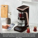 چایساز و قهوه ساز سخنگو کاراجا Robotea Pro Connect 4 in 1 رزگلد - Image 3