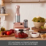 ربات آشپزخانه کاراجا Mastermaid Prosteel رزگلد 2500 وات - Image 12