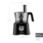 ربات آشپزخانه کاراجا Mastermaid Power Max 11 in 1 مشکی نقره ای مات - تصویر 2