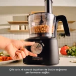 ربات آشپزخانه کاراجا Mastermaid Power Max 11 in 1 مشکی نقره ای مات - تصویر 10