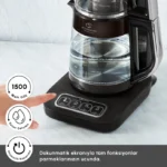 چایساز و قهوه ساز سخنگو کاراجا Robotea Pro Connect 4 in 1 سیلور - Image 7