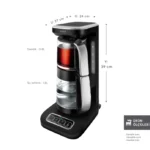 چایساز و قهوه ساز سخنگو کاراجا Robotea Pro Connect 4 in 1 سیلور - Image 2