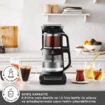 چایساز و قهوه ساز سخنگو کاراجا Robotea Pro Connect 4 in 1 سیلور - Image 4