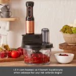 ربات آشپزخانه کاراجا Mastermaid Prosteel مشکی مسی 2500 وات - Image 3